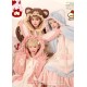 Pearl Doll Cabinet Cupcake Bunny Bear Cat Pajamas(Reservation/3 Colours/Full Payment Without Shipping)